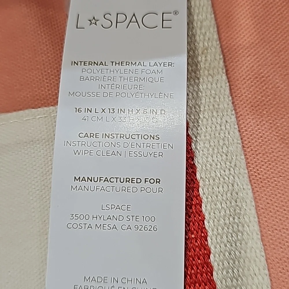 NIB L*SPACE Coastal Cooler Bag